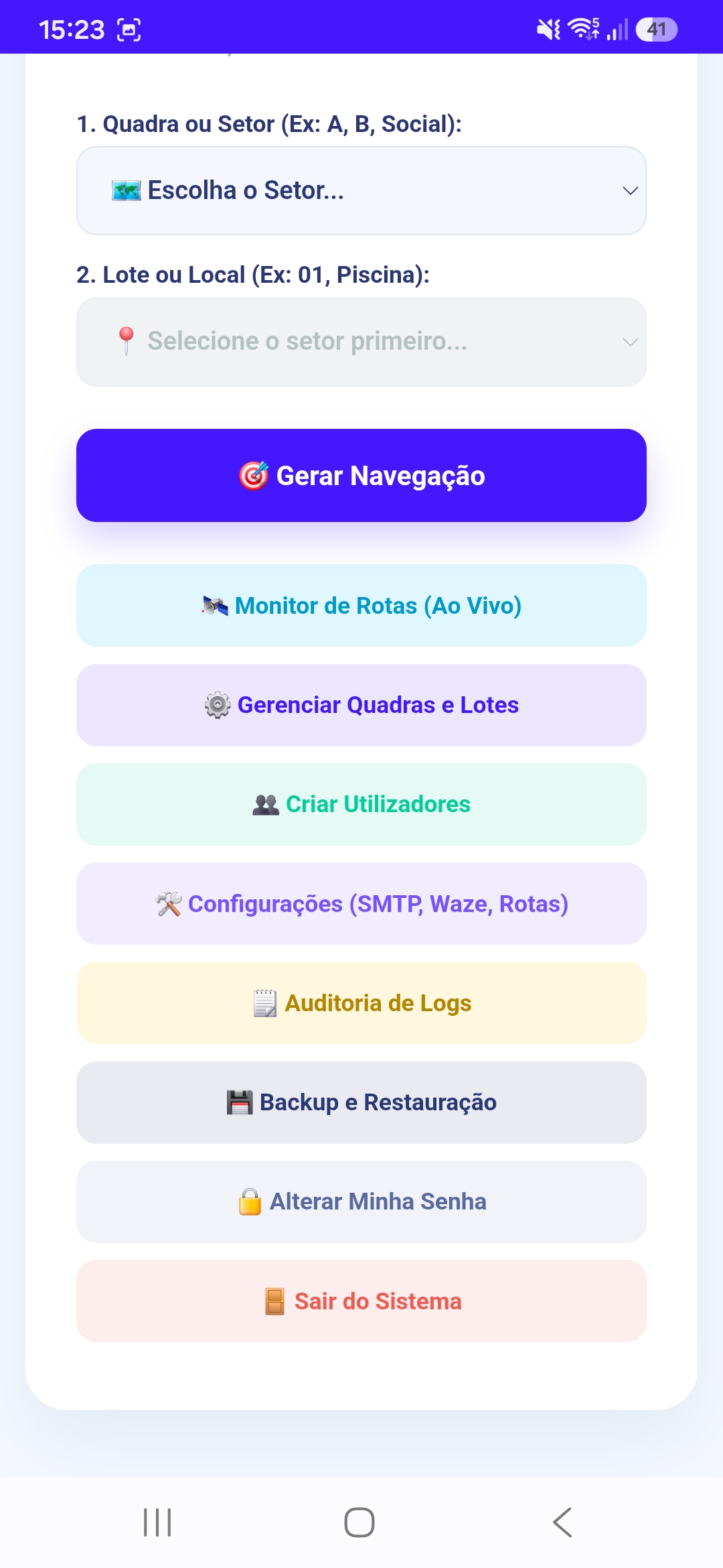 Rastreamento e Roteirização de Coordenadas por GPS